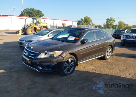 2013 Honda Crosstour Ex-L V6 from USA, damaged, VIN 5J6TF2H54DL002999
